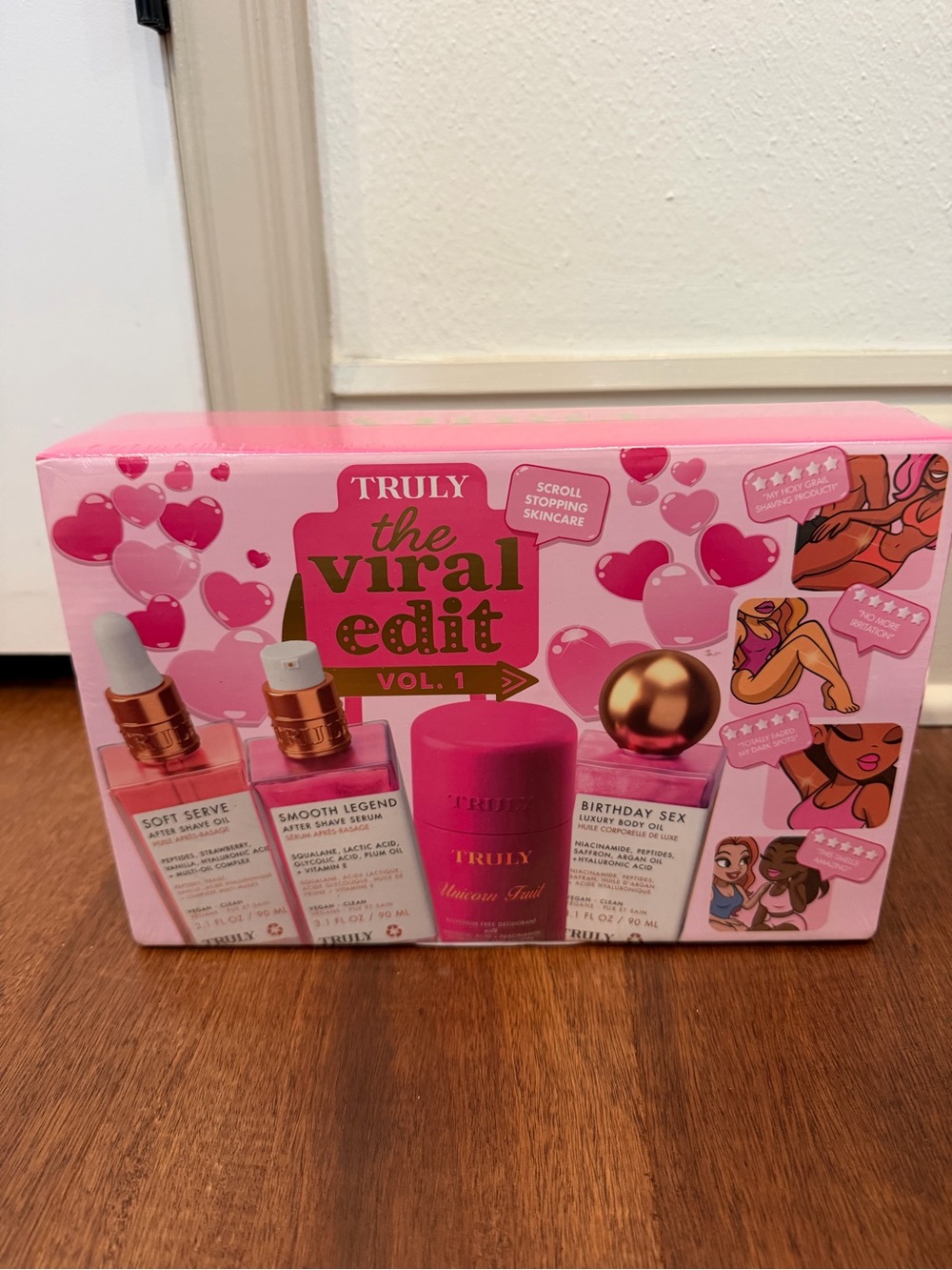 TRULY Bath & Body Gift Set - Pink